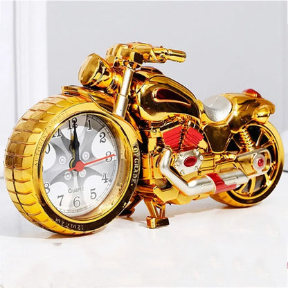 Vintage Motorcycle Bedside Alarm Clock | Brehn