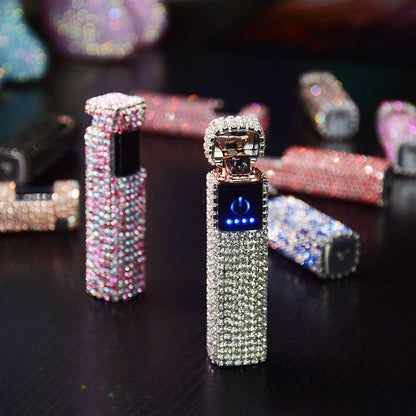 Brehn | Sparkle Stone Rhinestone Rechargeable Portable Lighter