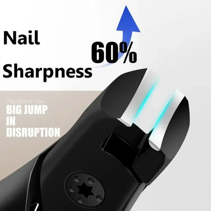 Skanto | 2023 New Anti-Splash Nail Clipper - Large Easy Nail Trimmer for Thick and Hard Nails, Household Items
