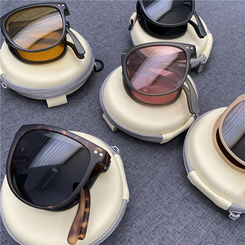 Skanto | Anti-UV Foldable Fashion Flex Clear Vision Sunglasses