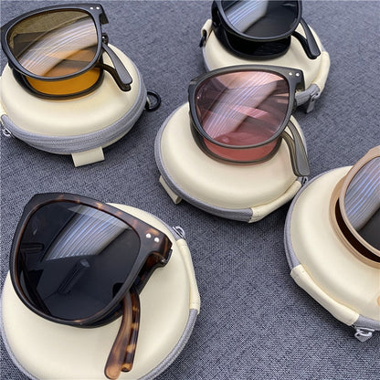 Skanto | Anti-UV Foldable Fashion Flex Clear Vision Sunglasses