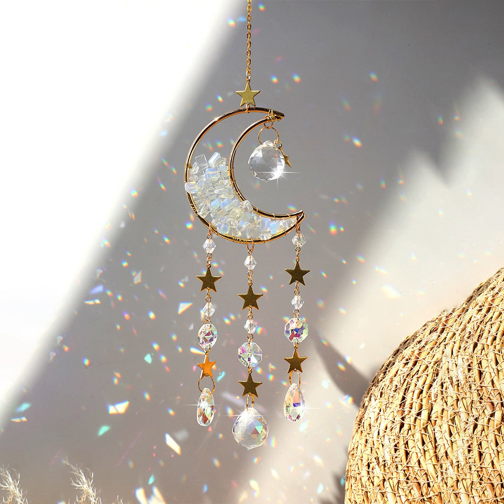 Brehn | Crystal Sun Catcher Moon Decor