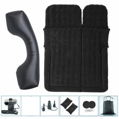 Skanto Skanto | Portable SUV Travel Air Mattress Pad - Inflatable Car Bed with 2 Pillows, Camping Mattress for Outdoor Adventures