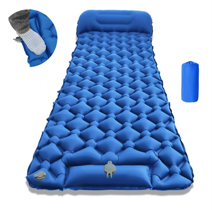 Skanto Skanto | Ultra-Comfort Inflatable Camping Mattress with Integrated Pillow and Pump