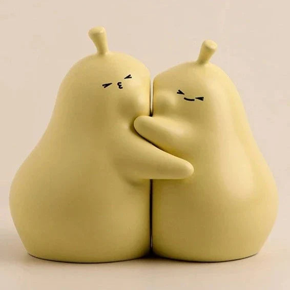 Hugging Pear Bookends | Bowlift