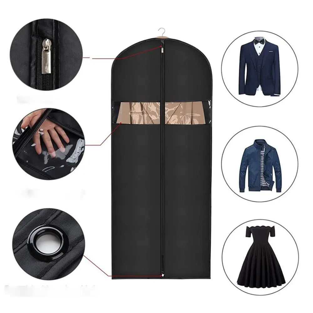 BowLift | GARMENTA Premium Dress Protection Cover | Dust & Waterproof | With Viewing Window | 3 Sizes