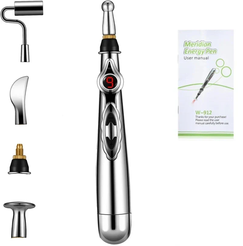 Skanto | Multifunctional Acupuncture Massage Pen - 5 Heads