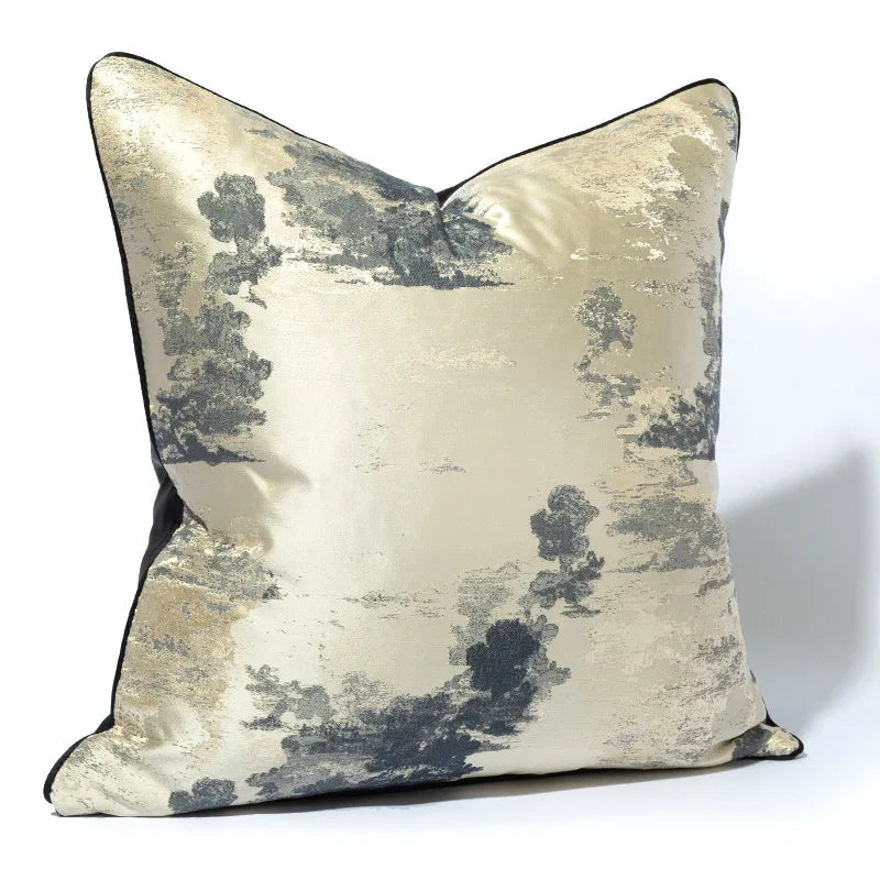 Skanto | Modern Pillow Cover with Abstract Design for Living Room and Bedroom - Luxurious Decoration