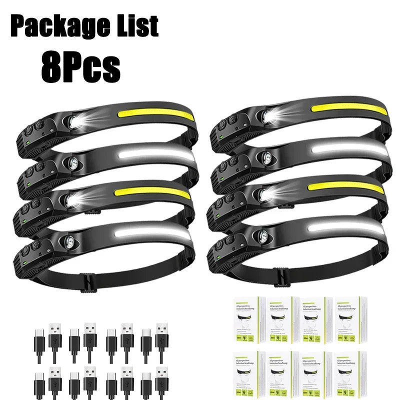 BowLift | Rechargeable LED Emergency Headlamp – Hands-Free Light During Power Outage