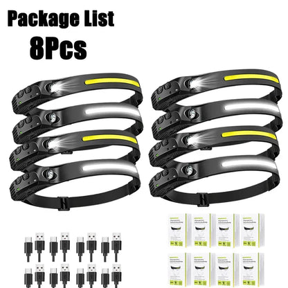 BowLift | Rechargeable LED Emergency Headlamp – Hands-Free Light During Power Outage
