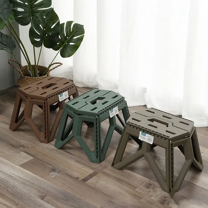BowLift | CampFold Folding Stool | Foldable Outdoor Stool | High Load Capacity | Compact & Weatherproof
