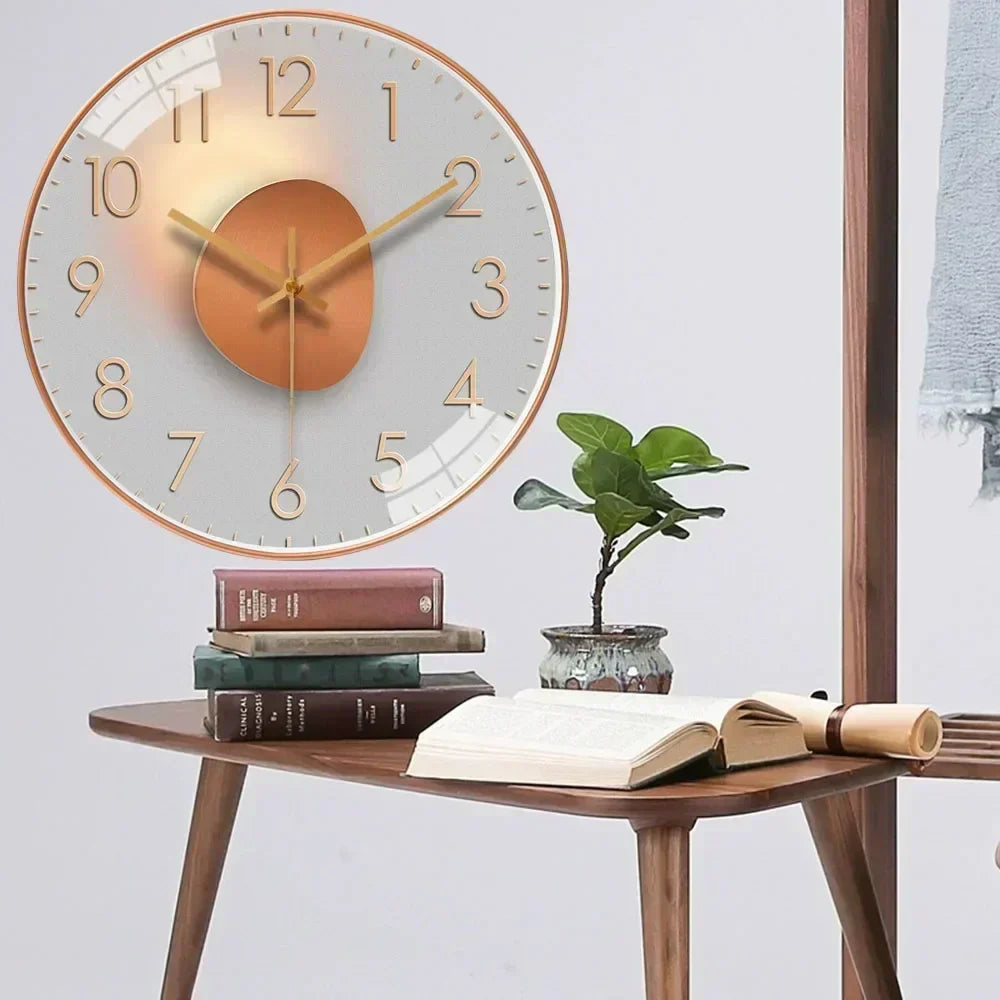 Karnz | SilentTime – Digital wall clock in a classic style