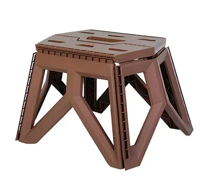 BowLift | CampFold Folding Stool | Foldable Outdoor Stool | High Load Capacity | Compact & Weatherproof