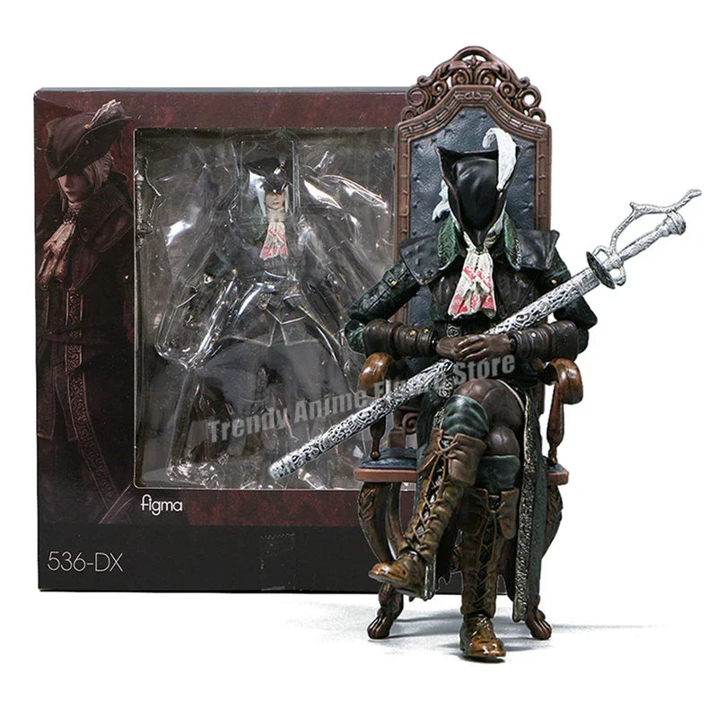 Figma 536 Lady Maria Action Figure - Bloodborne PVC Doll, Collector's DX Edition Model for Gamers and Fans 16,5 cm (6.2 inches)