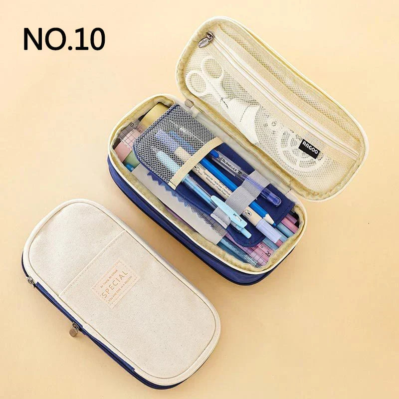 Skanto | Double Layer Pencil Case