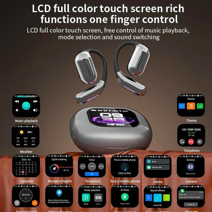 BowLift | Real-Time Translation Earbuds with LCD Touch – Lexora