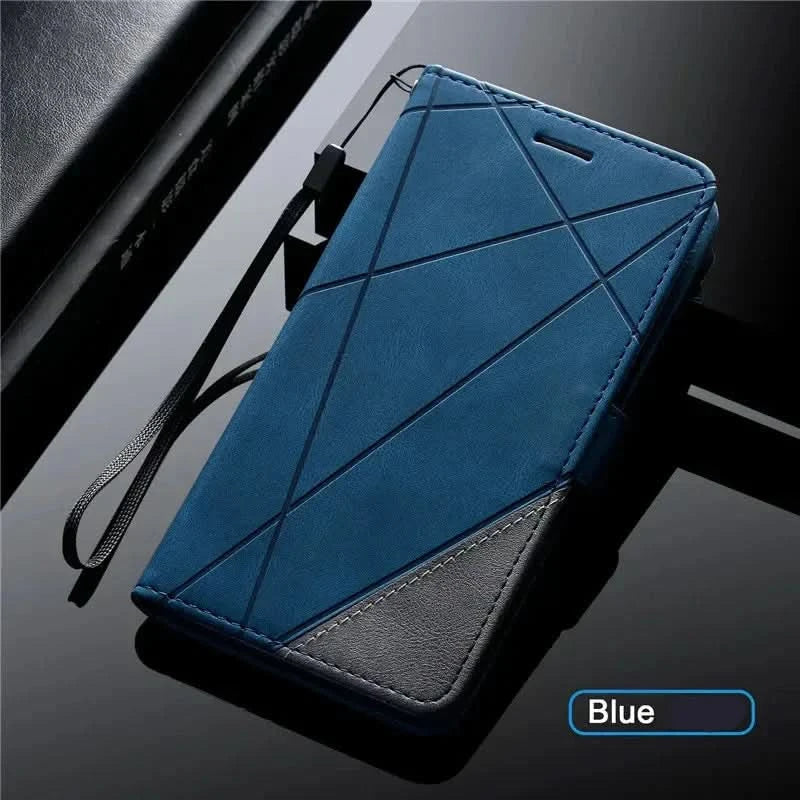 Skanto | Flip Magnetic PU Leather Case for Samsung Galaxy A