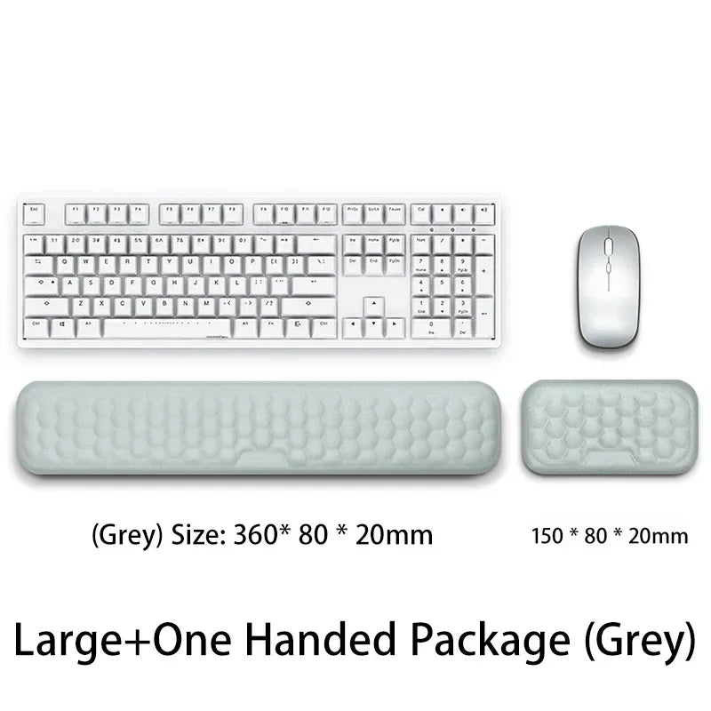 BowLift | ErgoLuxe GelPad | Comfort Mousepad | Wrist Rest & Massage | Silicone & Memory Foam
