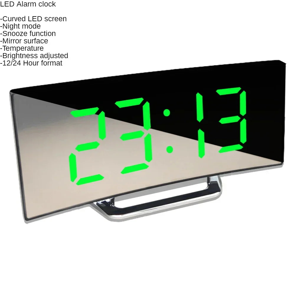 Skanto | Curved Screen Digital Alarm Clock
