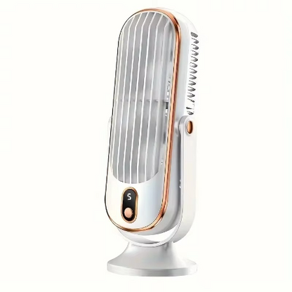 BowLift | Compact High-Power Portable Desktop Fan - USB Rechargeable