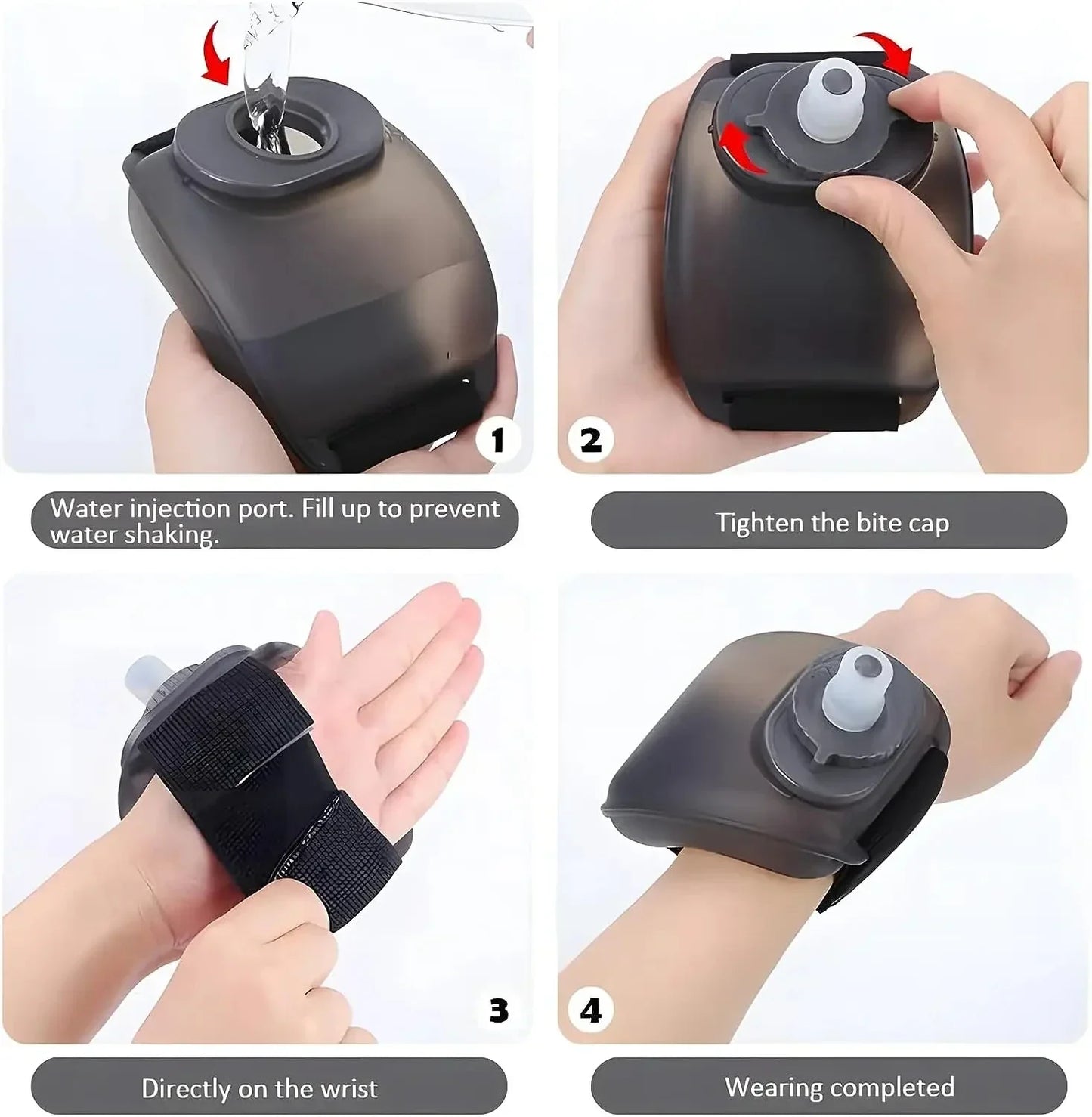 BowLift | Wristband Water Bottle