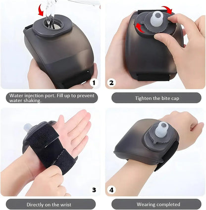 BowLift | Wristband Water Bottle