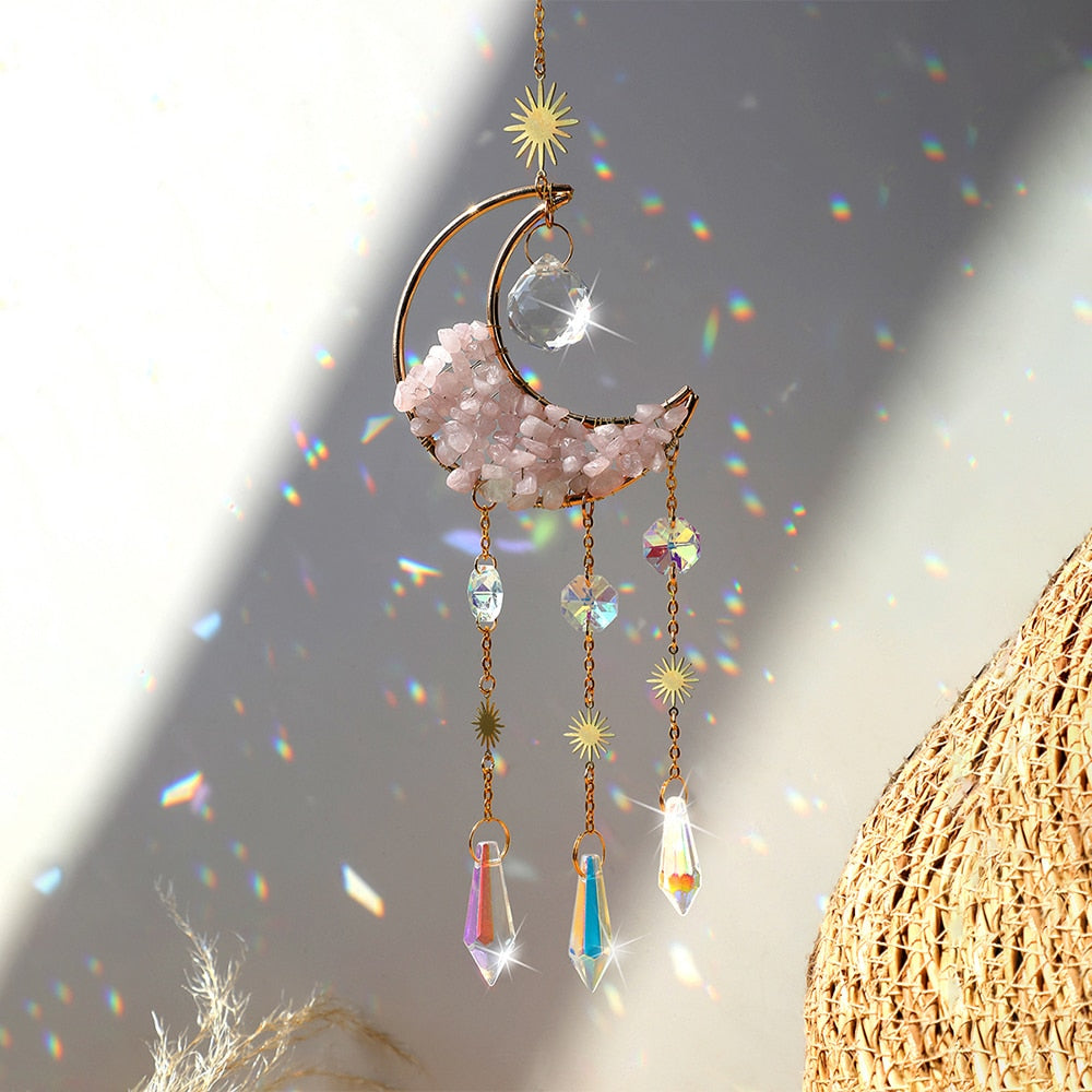 Brehn | Crystal Sun Catcher Moon Decor