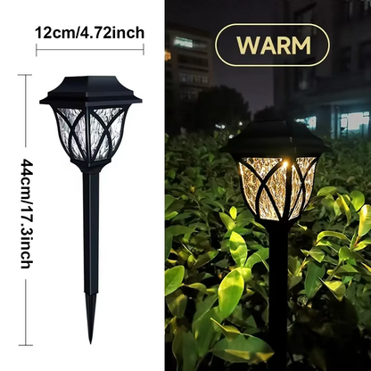 Skanto | 2-Pack Solar-Powered LED Garden Lights for Path and Landscape