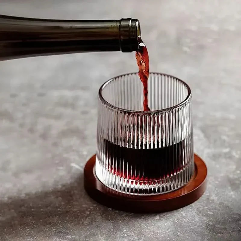 Skanto | Spinning Japanese Edo Whiskey Glass Set
