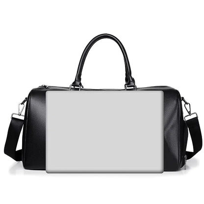 BowLift | Travel bag Ravemo Roadster | Retro sports bag made of waterproof PU | 44×33×21 cm | For short trips, training & motorcycling