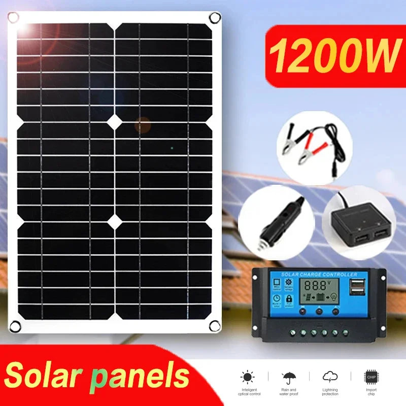 SolarMax 1200W Flexible Solar Panel | Compact & Powerful