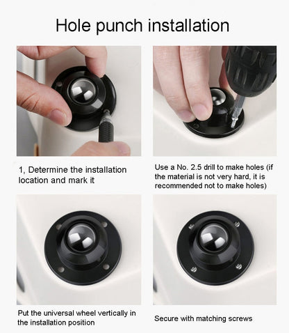 BowLift | Home Helper Self-Adhesive Mini Furniture Wheels