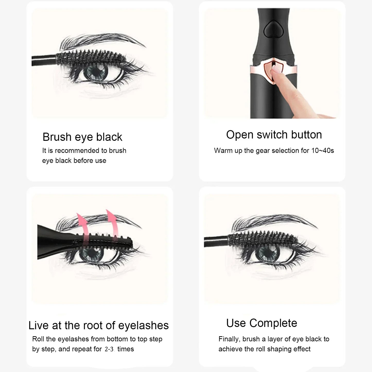 BowLift | Practical Beauty Anti-Scald Electric Eyelash Curling Tool