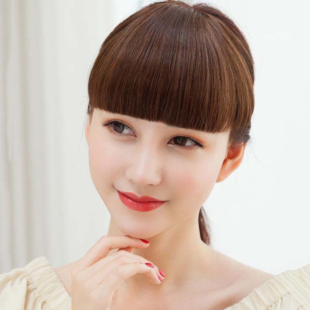 BowLift | Clip-On Natural Look Synthetic Hair Bangs