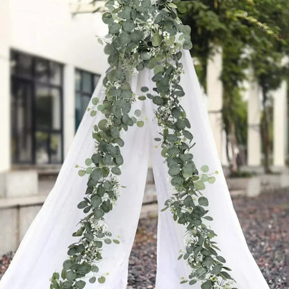 BowLift | Garland - EvaGreen - Artificial Eucalyptus - 2-Piece Set