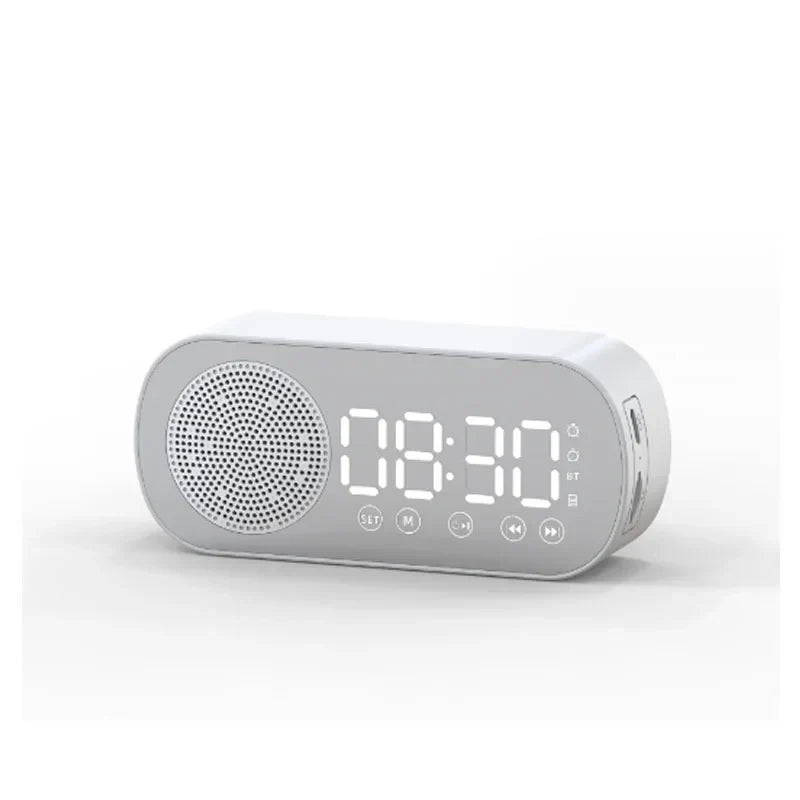 Skanto | Digital Alarm Clock with Bluetooth Speaker and FM Radio