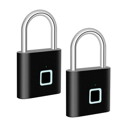 BowLift | Smart Fingerprint Padlock with USB Charging & Waterproof Design – Titan