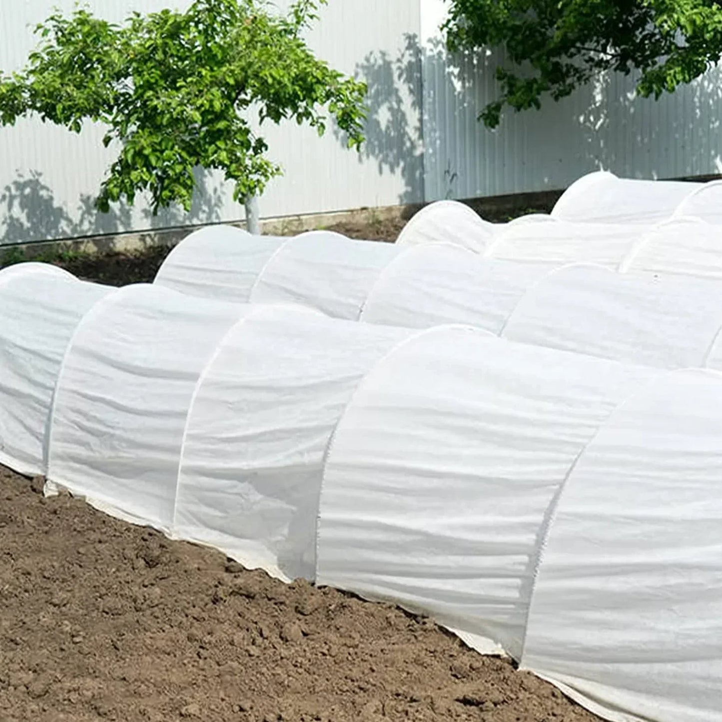Karnz | Plantura FlexGrow Fiberglass Garden Hoop Set | DIY Plant Tunnel for Raised Beds & Cold Frames | Rustproof & Reusable | Incl. Connectors