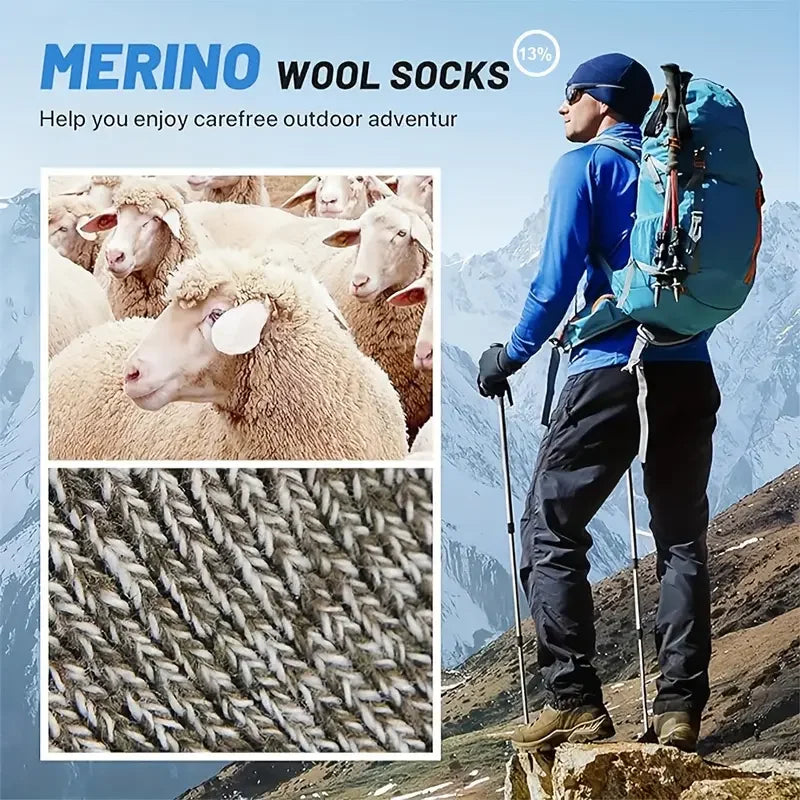 Skanto | Extra Warm Merino Hiking Socks Unisex 38-46