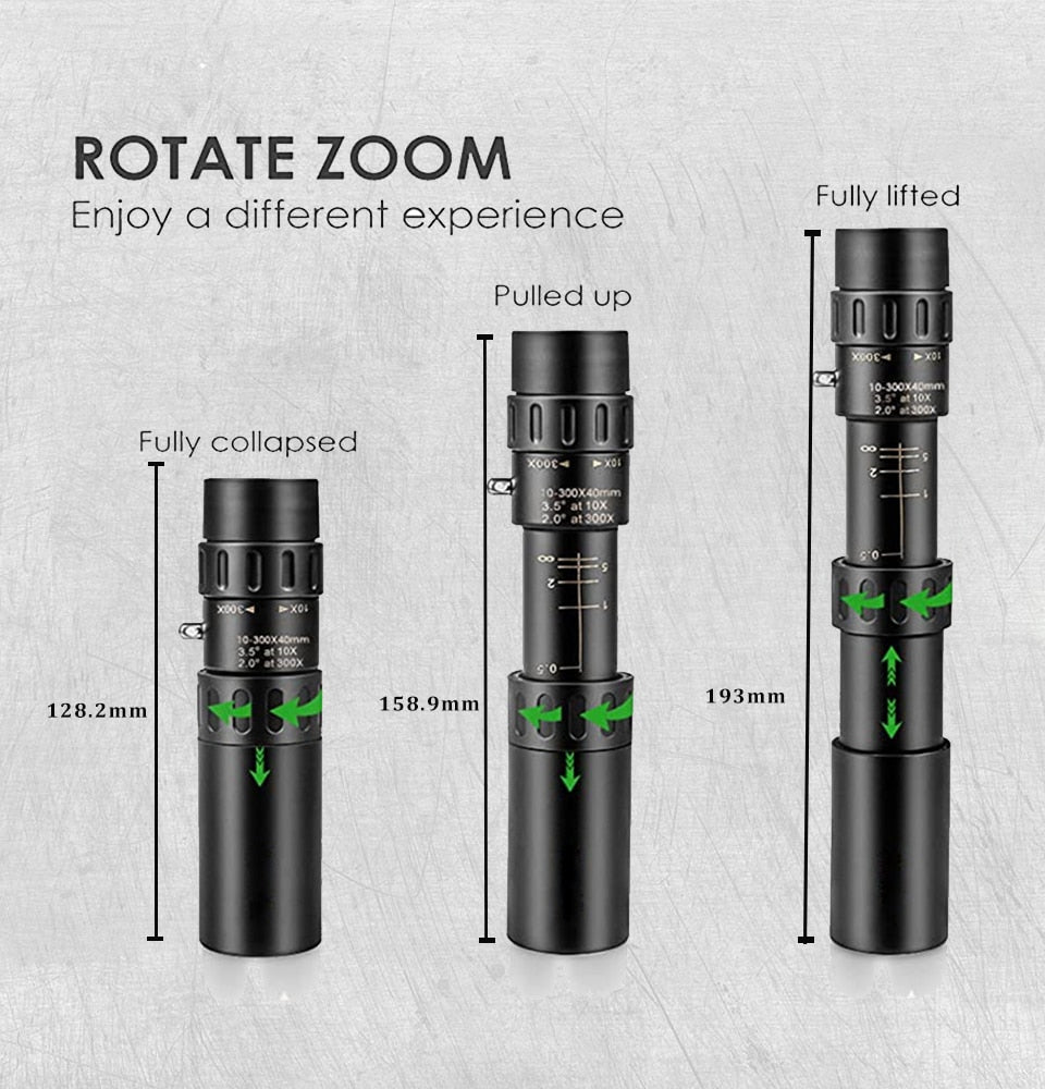 Skanto | 10-300X Zoom Binoculars for Mobile Phone