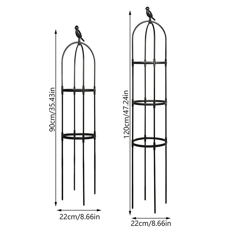 BowLift | GrowArc Garden | Plant climbing aid made of fiberglass | Stable & weatherproof | For climbing plants & vegetables