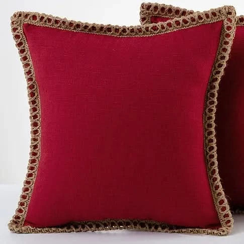 Skanto | Colorful French-Style Decorative Polyester Pillow Cover