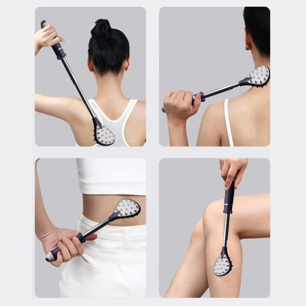BowLift | Telescopic Back Scratcher Extendable Massage Stick for Instant Relief