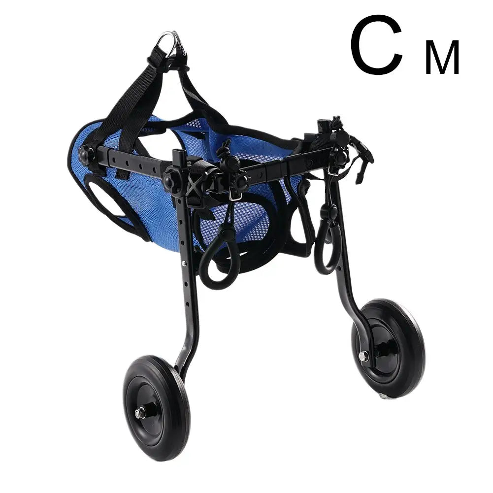 Karnz | Vetalino Dog Wheelchair for Small Dogs | Adjustable Rehab Cart | Lightweight & Stable | Mobility Aid for Walking Problems