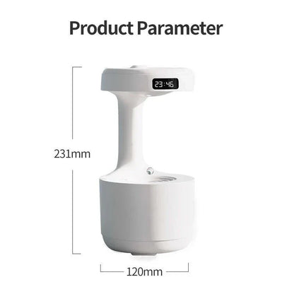 BowLift | Anti-Gravity Water Droplet Air Humidifier Night Lamp