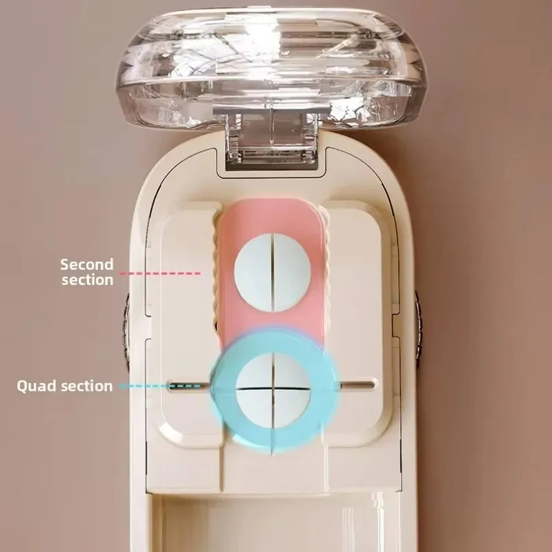 Pocket Size Dustproof Pill Cutter Organizer | Bowlift