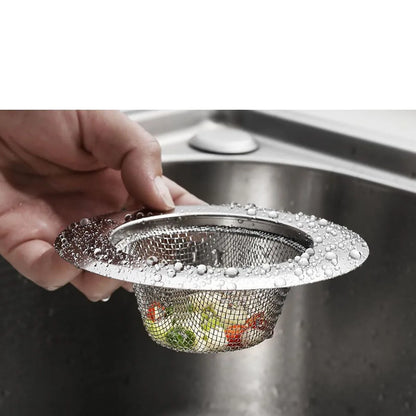 Skanto | Stainless Steel Kitchen Sink Strainer - Anti-Clog Funnel, Hair Catcher for Sink, Floor Drain, and Dishwasher