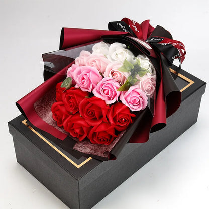 BowLift | Romantic Soap Rose Bouquet Gift for Valentine’s Day