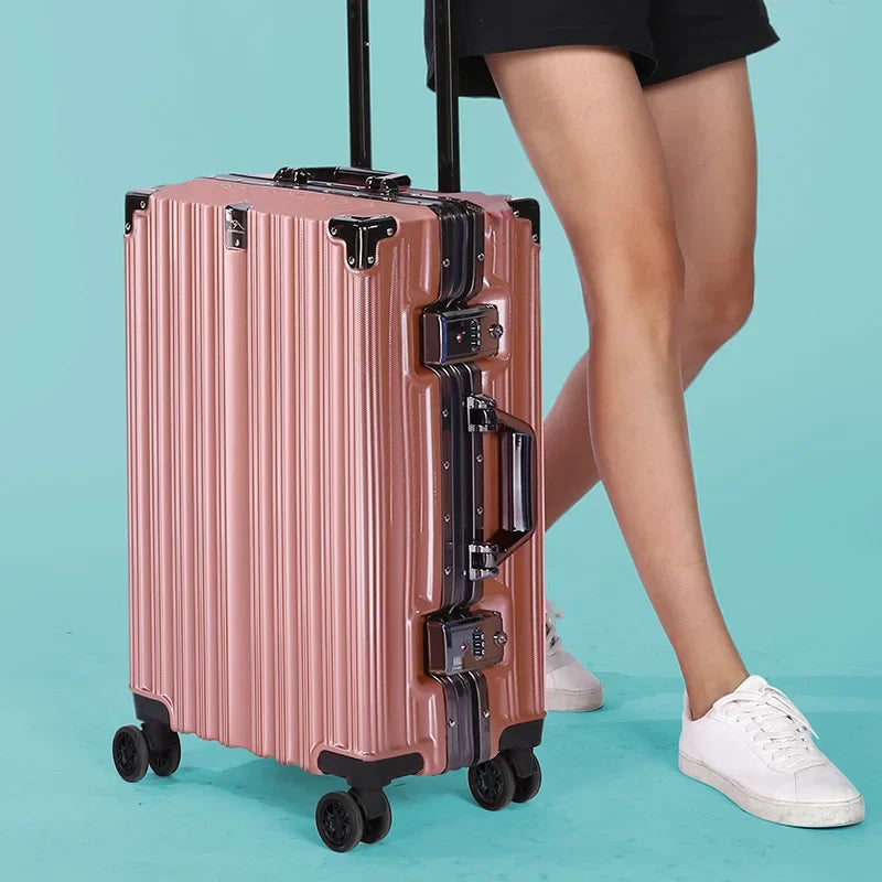 Skanto | Aluminum Frame Hardshell Suitcases – Geneva