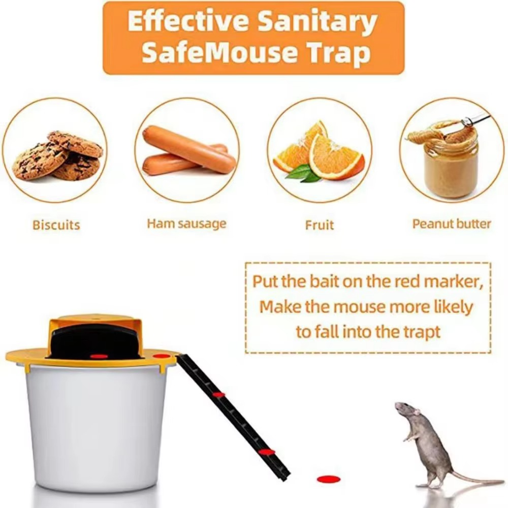 Skanto | Automatic Reset Mouse Trap for Home and Garden Pest Control